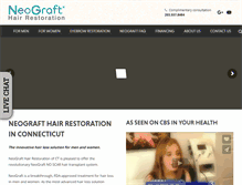 Tablet Screenshot of neografthairct.com